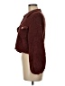 Blue Blush Burgundy Cardigan Size M - photo 5