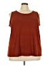 Susan Graver Orange Sleeveless Top Size 3X - photo 1