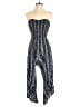 Angie 100% Rayon Paisley Blue Jumpsuit Size S - photo 1