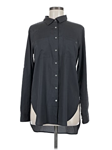 Calvin Klein Long Sleeve Button-Down Shirt (view 1)