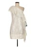 Mac Duggal 100% Polyester Ivory Cocktail Dress Size 6 - photo 1