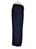 Calvin Klein 100% Polyester Solid Blue Casual Pants Size XL - photo 4