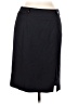 Gianni Solid Black Casual Skirt Size 6 (petite) - photo 1