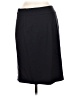 Gianni Solid Black Casual Skirt Size 6 (petite) - photo 2