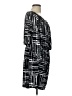 AB Studio Graphic Black Casual Dress Size L - photo 4