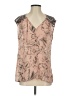Daniel Rainn Tan Sleeveless Blouse Size S - photo 1