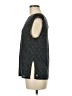 Zella Tweed Gray Sleeveless T-Shirt Size M - photo 5