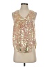 Moulinette Soeurs 100% Polyester Gold Tank Top Size 2 - photo 1
