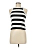 Marled Essentials Black White Tank Top Size M - photo 1