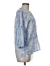 Yerse Blue 3/4 Sleeve Blouse Size Med (2) - photo 4