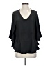 Mela 100% Polyester Black 3/4 Sleeve Blouse Size XXS - photo 1