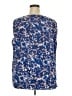 White Stag 100% Polyester Blue Sleeveless Blouse Size 20 - photo 2