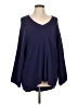 Laurie Felt Blue Pullover Sweater Size L - photo 1