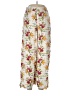 Assorted Brands Floral Ivory Casual Pants Size Lg - XL - photo 1