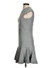 Theory Solid Gray Casual Dress Size 4 - photo 5