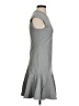 Theory Solid Gray Casual Dress Size 4 - photo 4