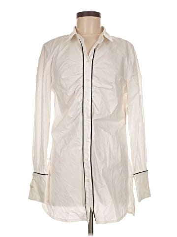 Ellen Tracy Long Sleeve Button-Down Shirt (view 1)