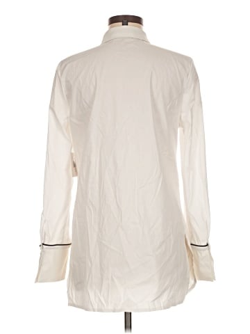 Ellen Tracy Long Sleeve Button-Down Shirt (view 2)