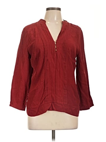 Massimo Dutti 3/4 Sleeve Blouse (view 1)
