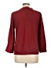 Massimo Dutti Burgundy 3/4 Sleeve Blouse Size XL - photo 2