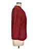 Massimo Dutti Burgundy 3/4 Sleeve Blouse Size XL - photo 4