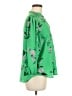 Ann Taylor 100% Polyester Green 3/4 Sleeve Blouse Size M - photo 4