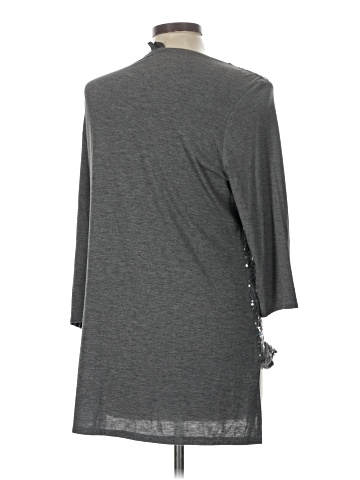 EllumiNation By Nikki Parker 3/4 Sleeve Top (view 2)