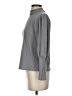 Everly Solid Gray Long Sleeve Top Size S - photo 5