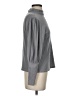 Everly Solid Gray Long Sleeve Top Size S - photo 4