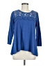 Status by Chenault Blue 3/4 Sleeve T-Shirt Size M - photo 1