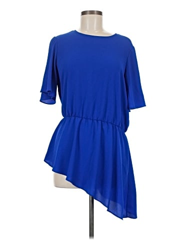 Beige by ECI Short Sleeve Top (view 1)