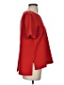 Madewell 100% Polyester Red Short Sleeve Top Size S - photo 4