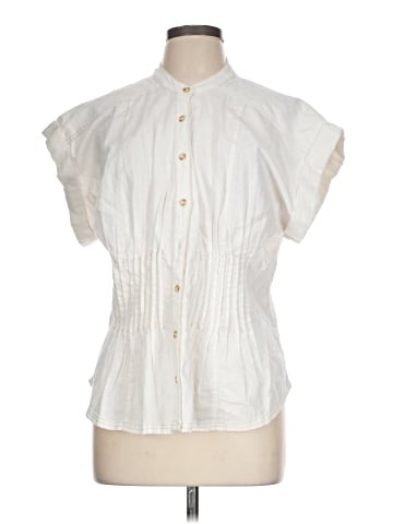 Pilcro Short Sleeve Blouse (view 1)