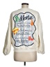 Assorted Brands Tropical Ivory Sweatshirt Size M - photo 2