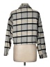 Miss Posh 100% Polyester Plaid Gray Jacket Size M - photo 2