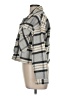 Miss Posh 100% Polyester Plaid Gray Jacket Size M - photo 5