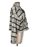 Miss Posh 100% Polyester Plaid Gray Jacket Size M - photo 4