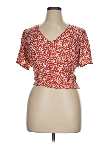 Lush Short Sleeve Blouse (view 1)