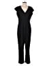 DKNY Solid Black Jumpsuit Size 12 - photo 1
