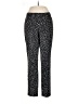 Nic + Zoe Polka Dots Black Casual Pants Size 6 - photo 1