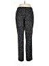 Nic + Zoe Polka Dots Black Casual Pants Size 6 - photo 2