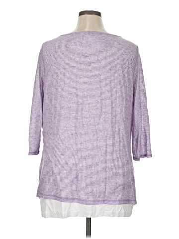 Zenergy by Chico's 3/4 Sleeve T-Shirt (view 2)