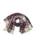 Unbranded Plaid Burgundy Teal Scarf One size - photo 1