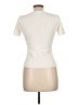 Bogari Ivory Short Sleeve Turtleneck Size L - photo 2