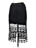 Bebe 100% Polyester Graphic Black Formal Skirt Size S - photo 2