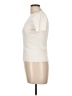 Bogari Ivory Short Sleeve Turtleneck Size L - photo 5