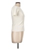 Bogari Ivory Short Sleeve Turtleneck Size L - photo 4