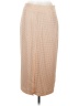 Reiss 100% Polyester Houndstooth Tan Formal Skirt Size 8 - photo 1