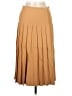 Aleeza Solid Tan Formal Skirt Size M - photo 1