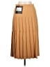 Aleeza Solid Tan Formal Skirt Size M - photo 2